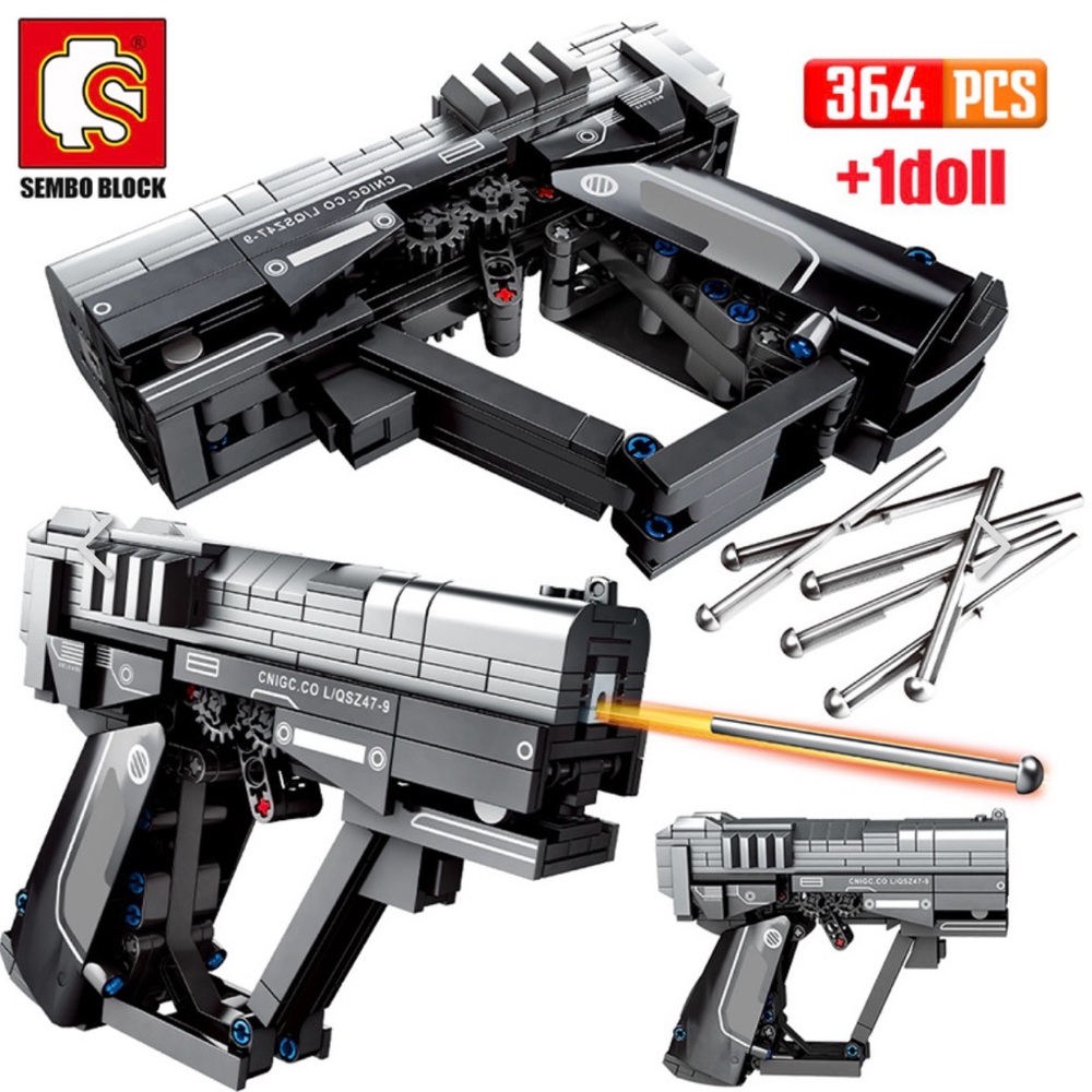 364-Pcs The Wandering Earth: Small Pistol Toy